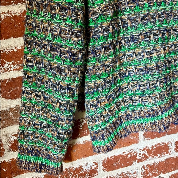 Sleepat11 funky multi color cardigan with functional buttons - Picture 10 of 10